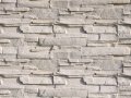 White cladding tiles imitating stones
