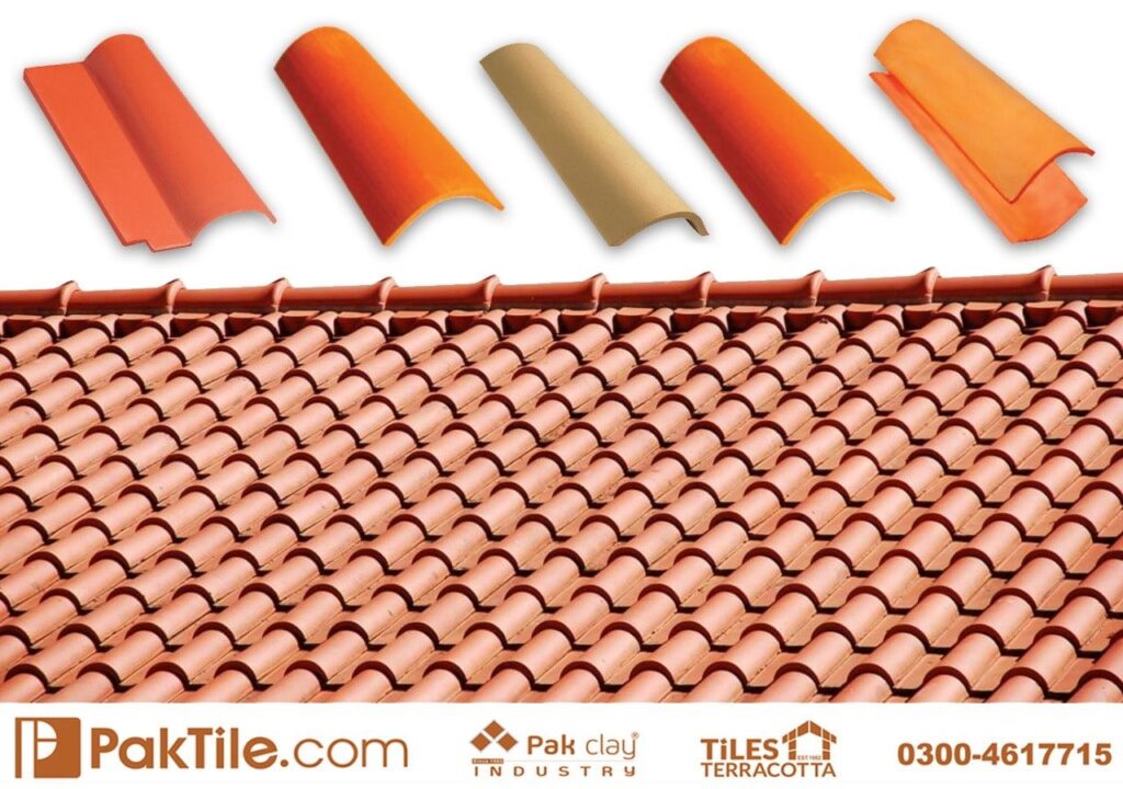Terracotta Roof Tiles Natural Khaprail Tiles