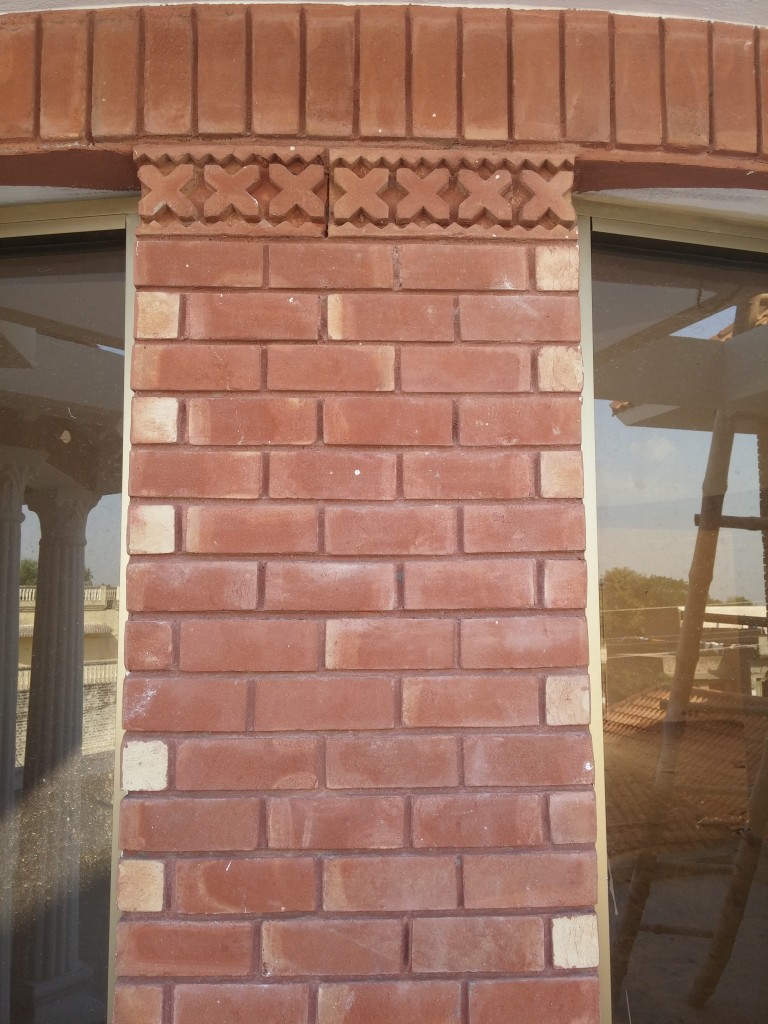Gutka red face tiles brick borders price images in multan in pakistan