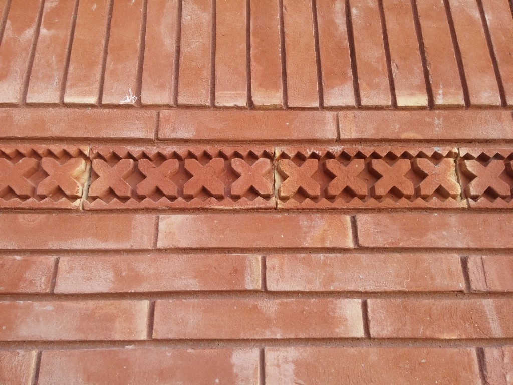 Red bricks gutka with borders tiles price house images in lahore pakistan