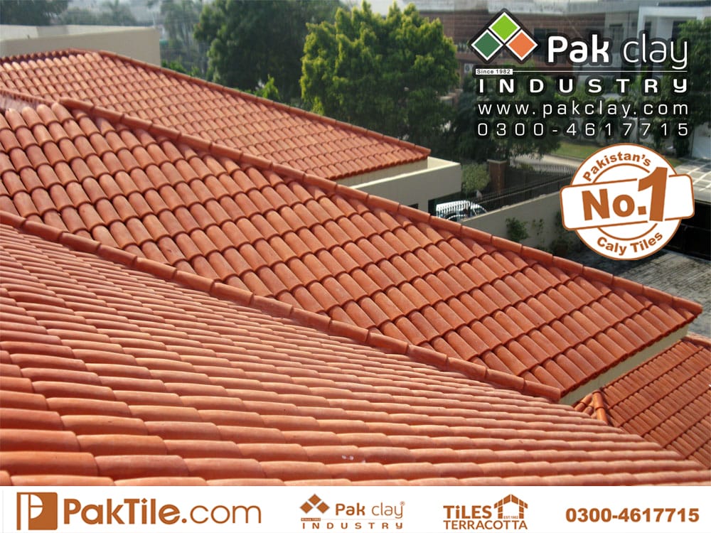 Ceramic roof tiles