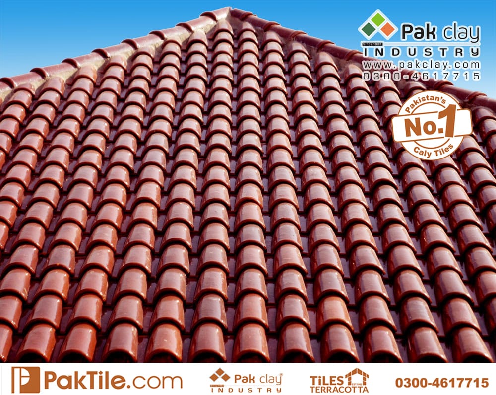 Roof tiles in Pakistan