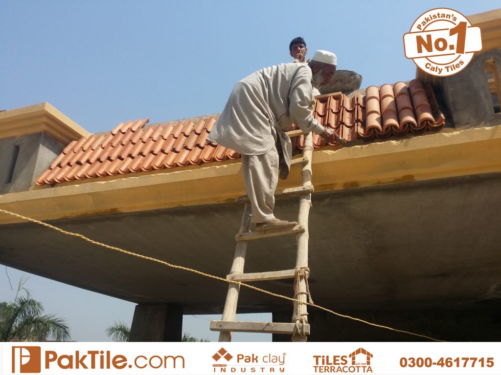 Paki Clay Tiles Industry Khaprail Tiles in Karachi Images (3)